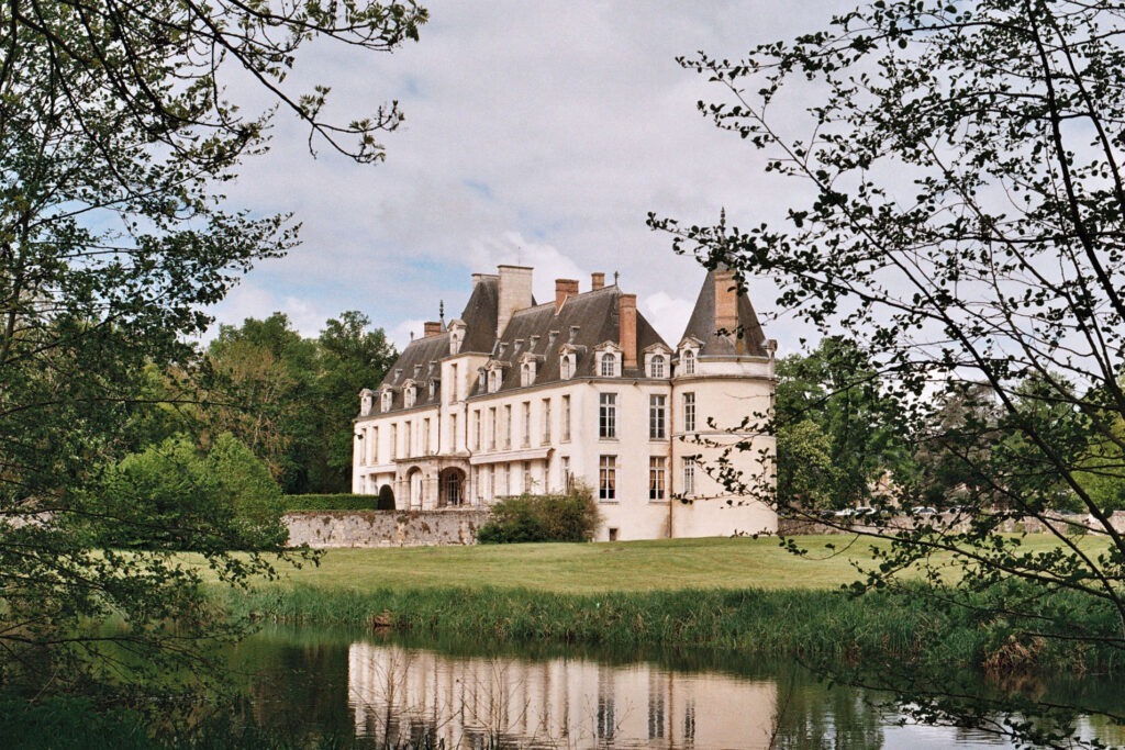 Château d'Augerville hotel branding photography showcasing luxury